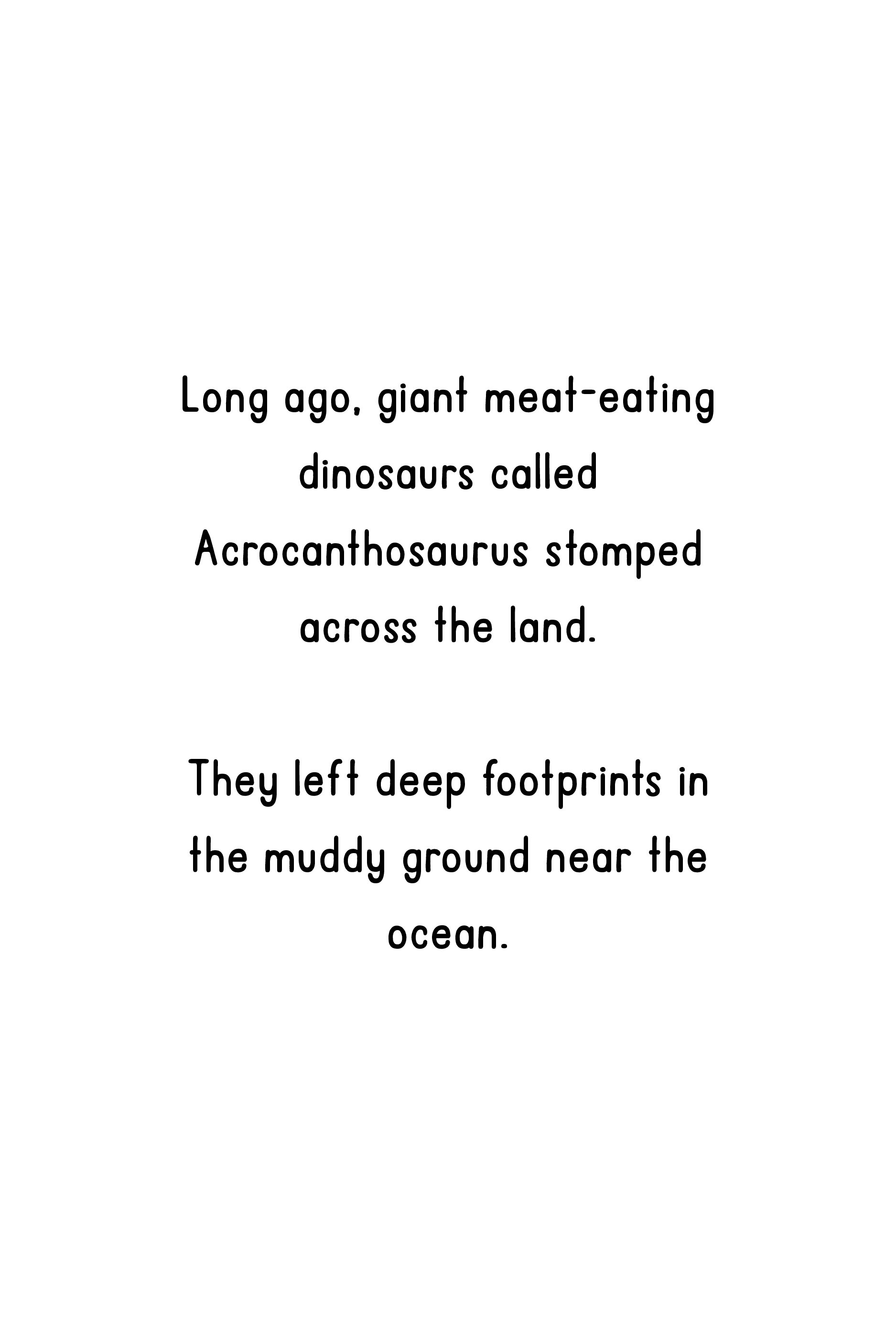 Original text page for the opening episode from The Story of Oklahoma