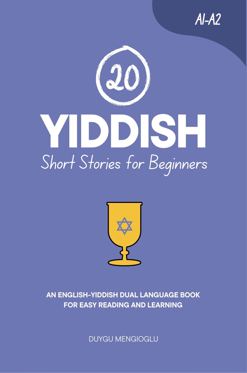 Cover of 20 Yiddish Short Stories for Beginners