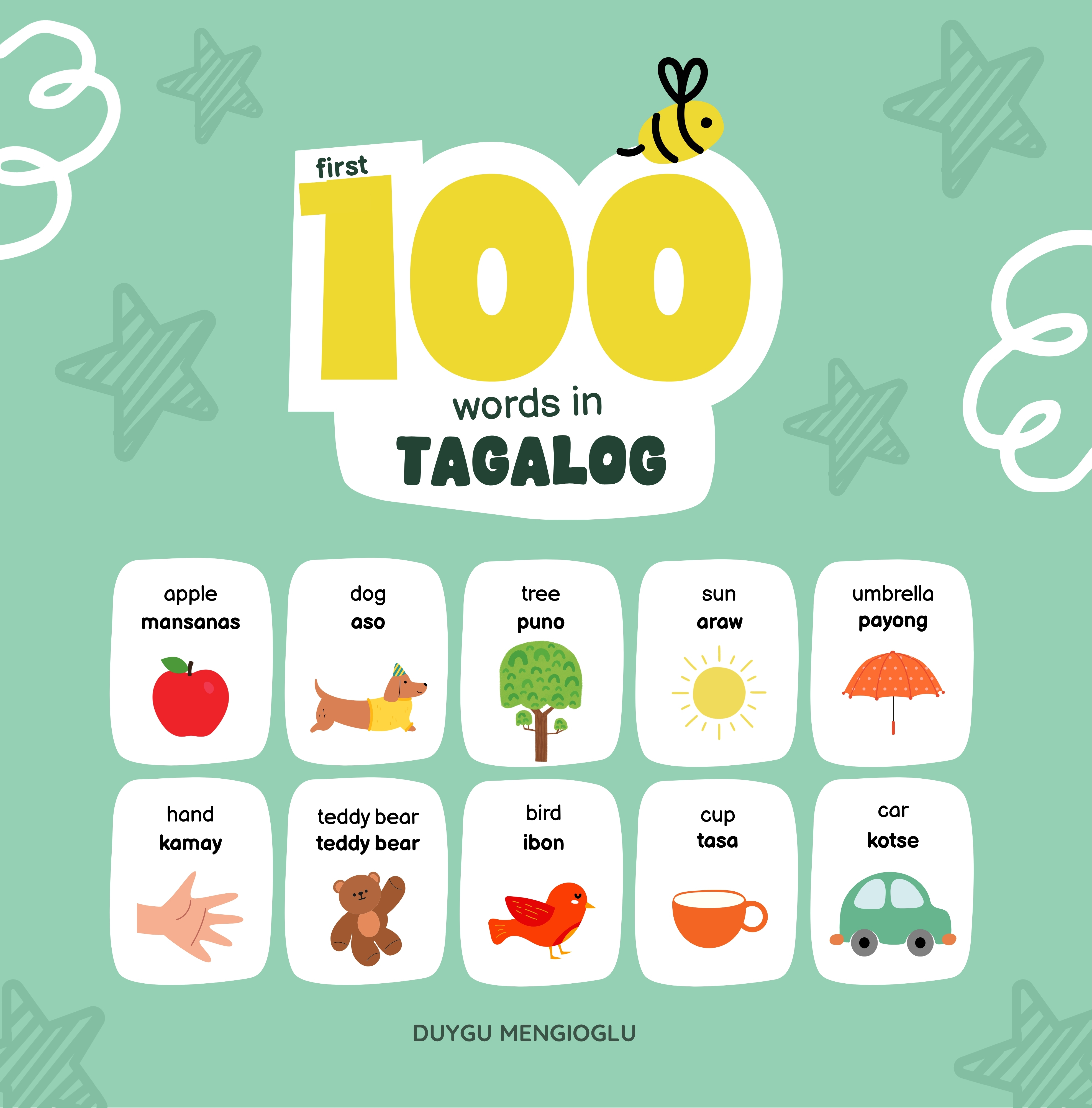 Cover of First 100 Words in Tagalog