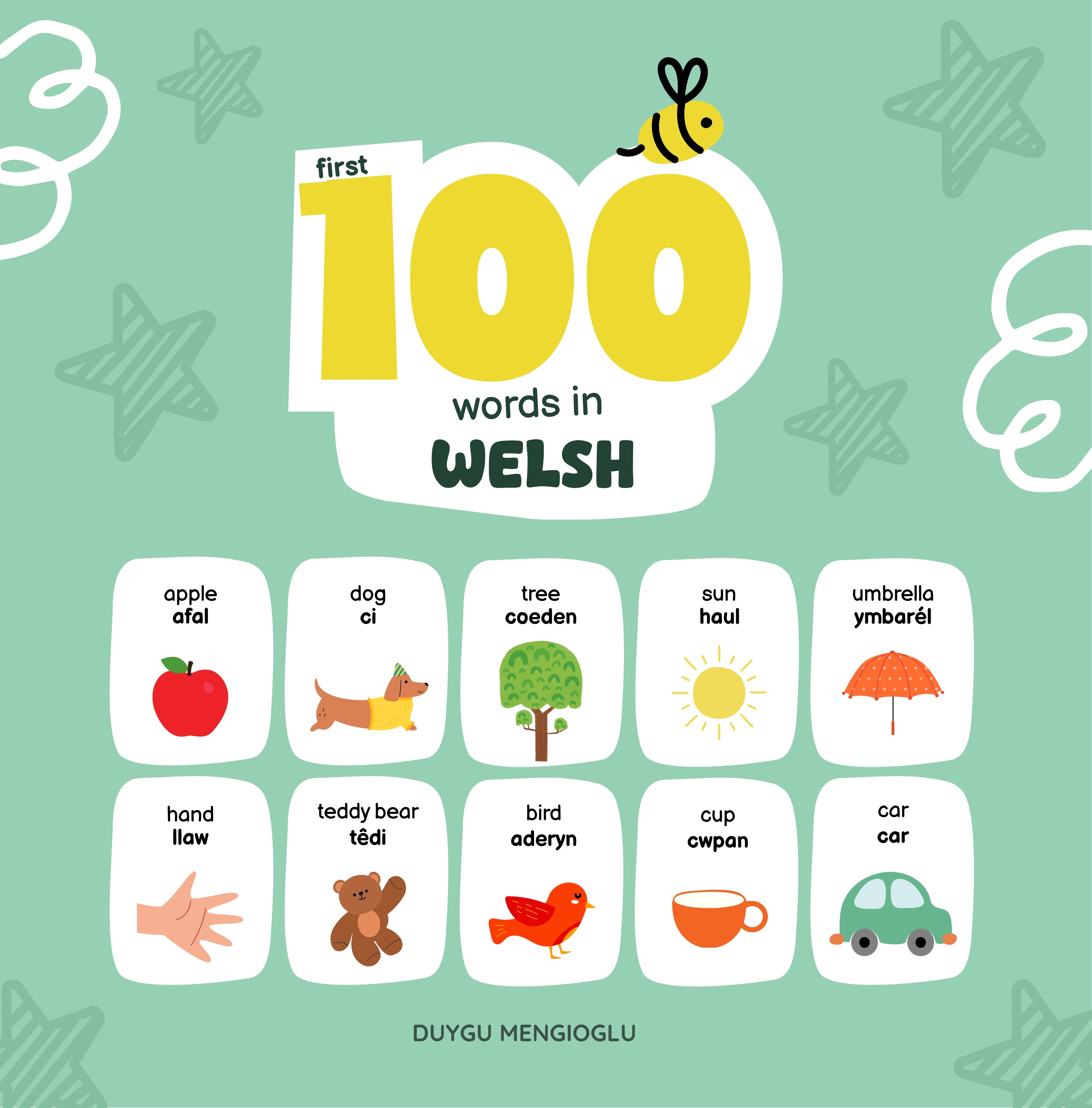 Cover of First 100 Words in Welsh