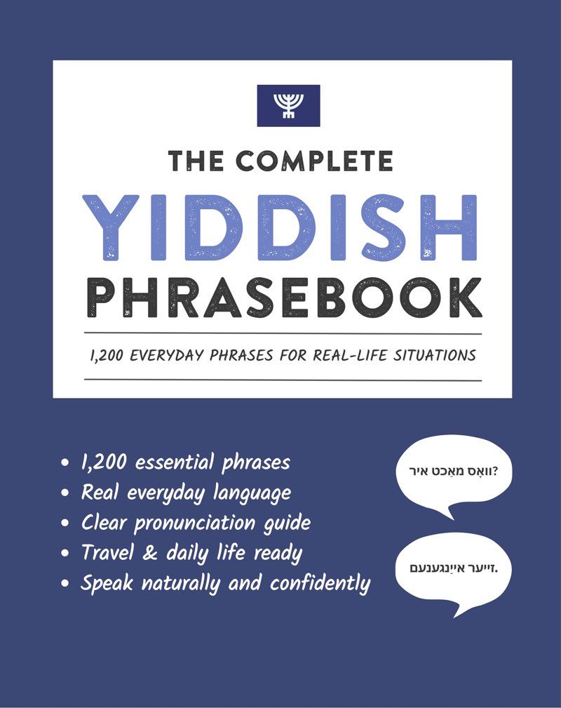 Cover of The Complete Yiddish Phrasebook