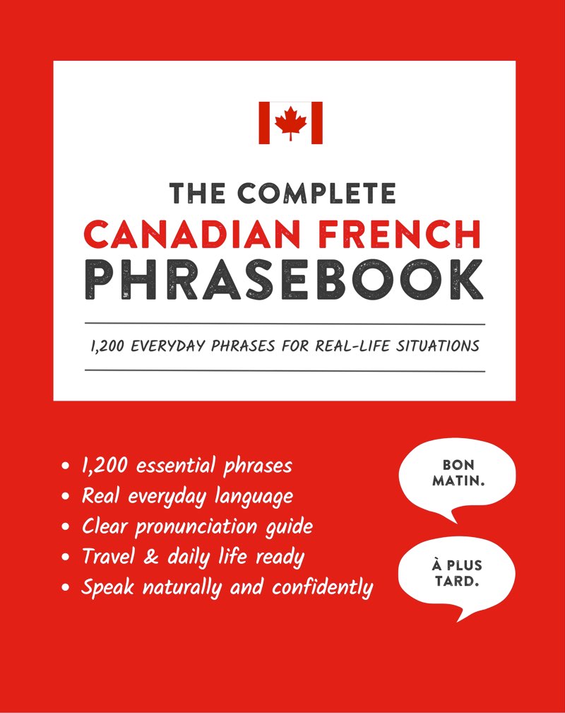Cover of The Complete Canadian French Phrasebook