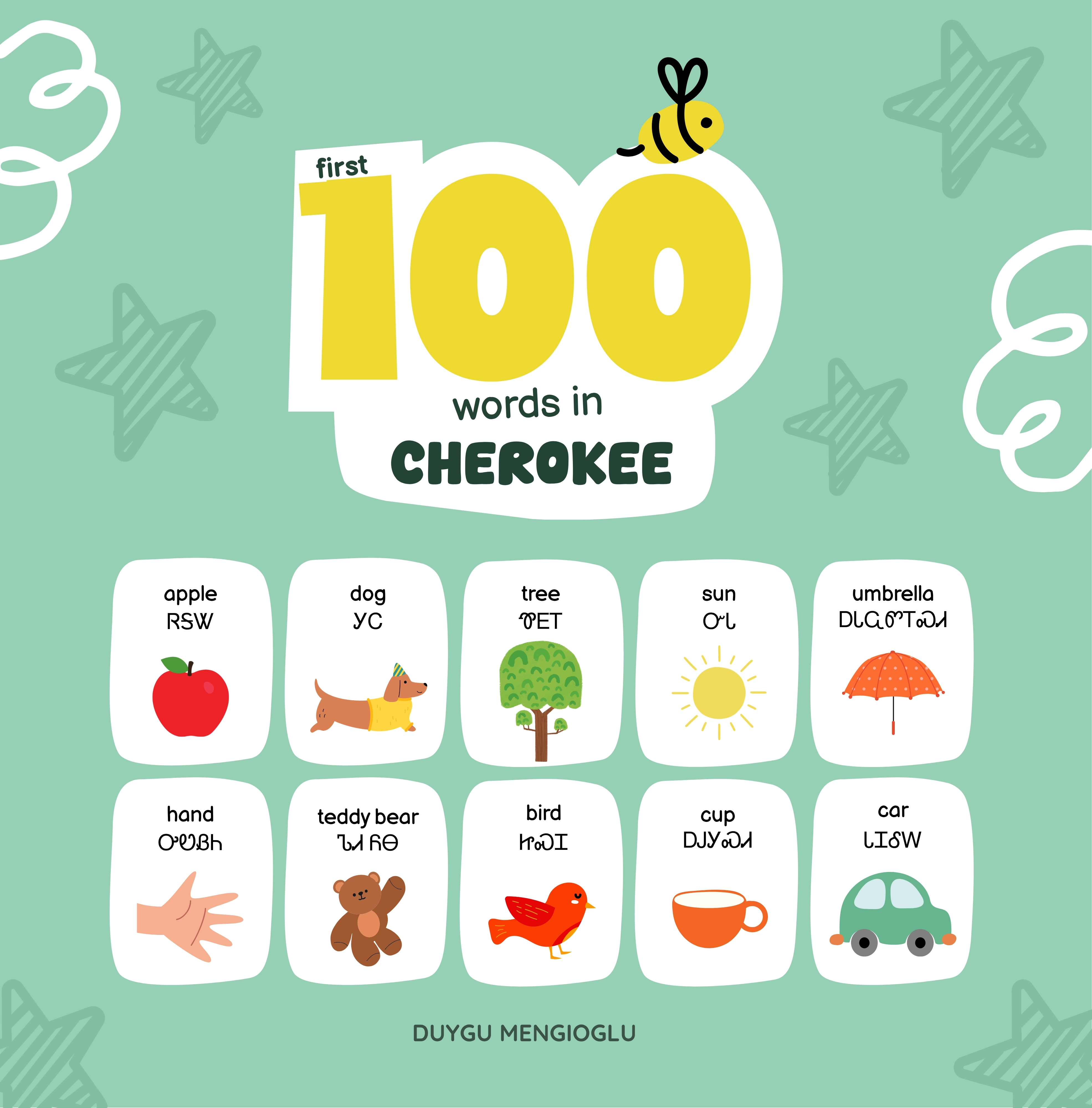 Cover of First 100 Words in Cherokee