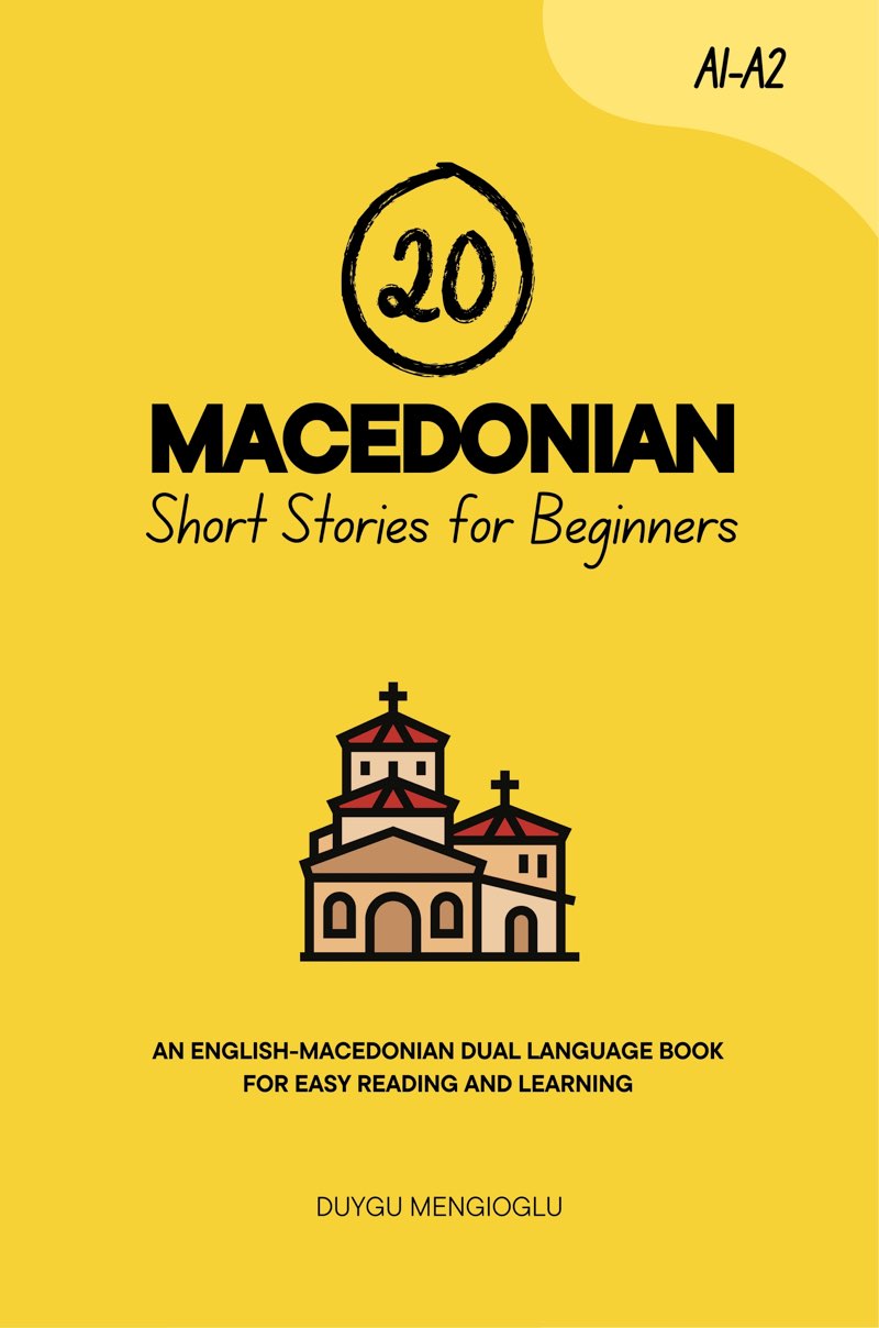 Cover of 20 Macedonian Short Stories for Beginners