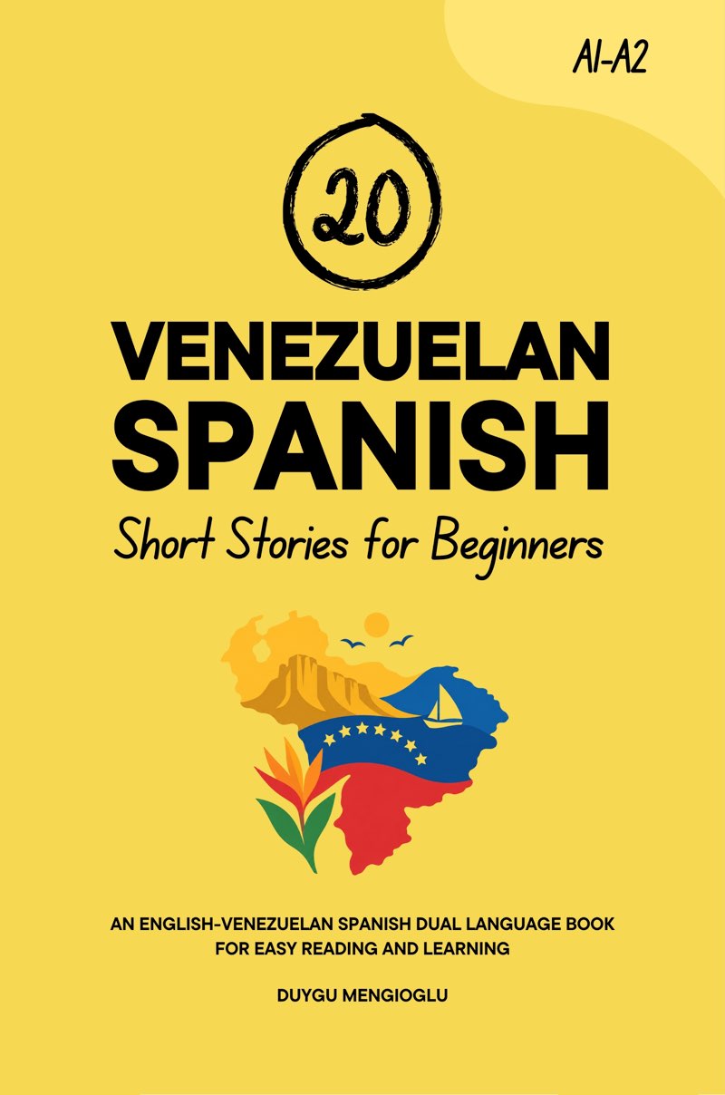 Cover of 20 Venezuelan Spanish Short Stories for Beginners