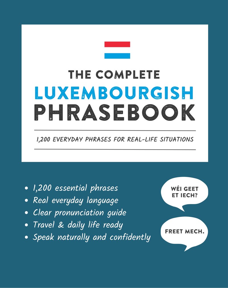 Cover of The Complete Luxembourgish Phrasebook